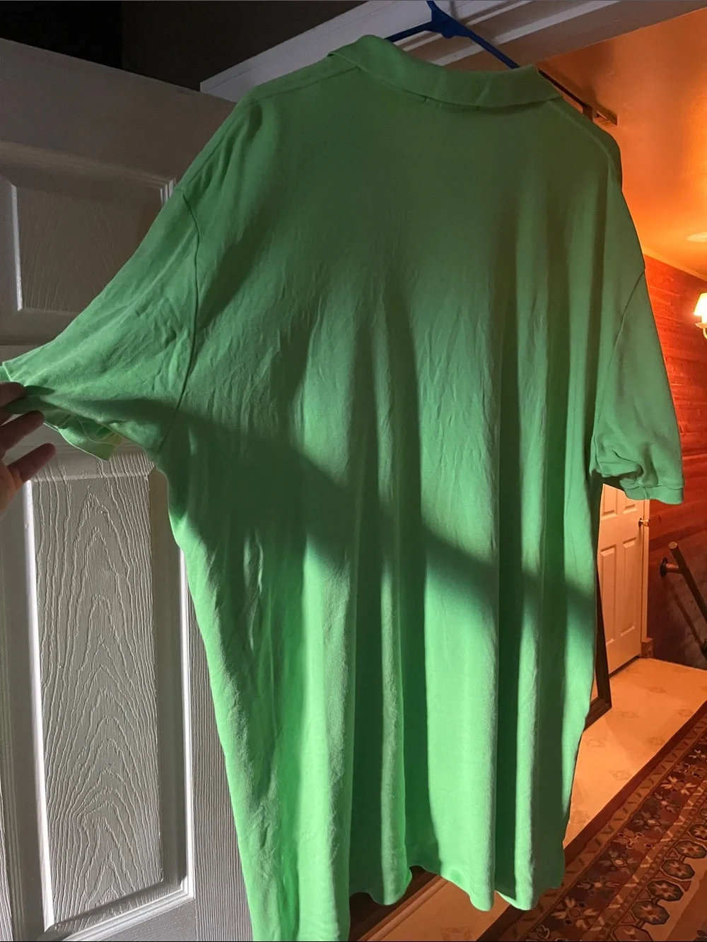 Ralph Lauren Polo Shirt in Neon Green with Navy Pony